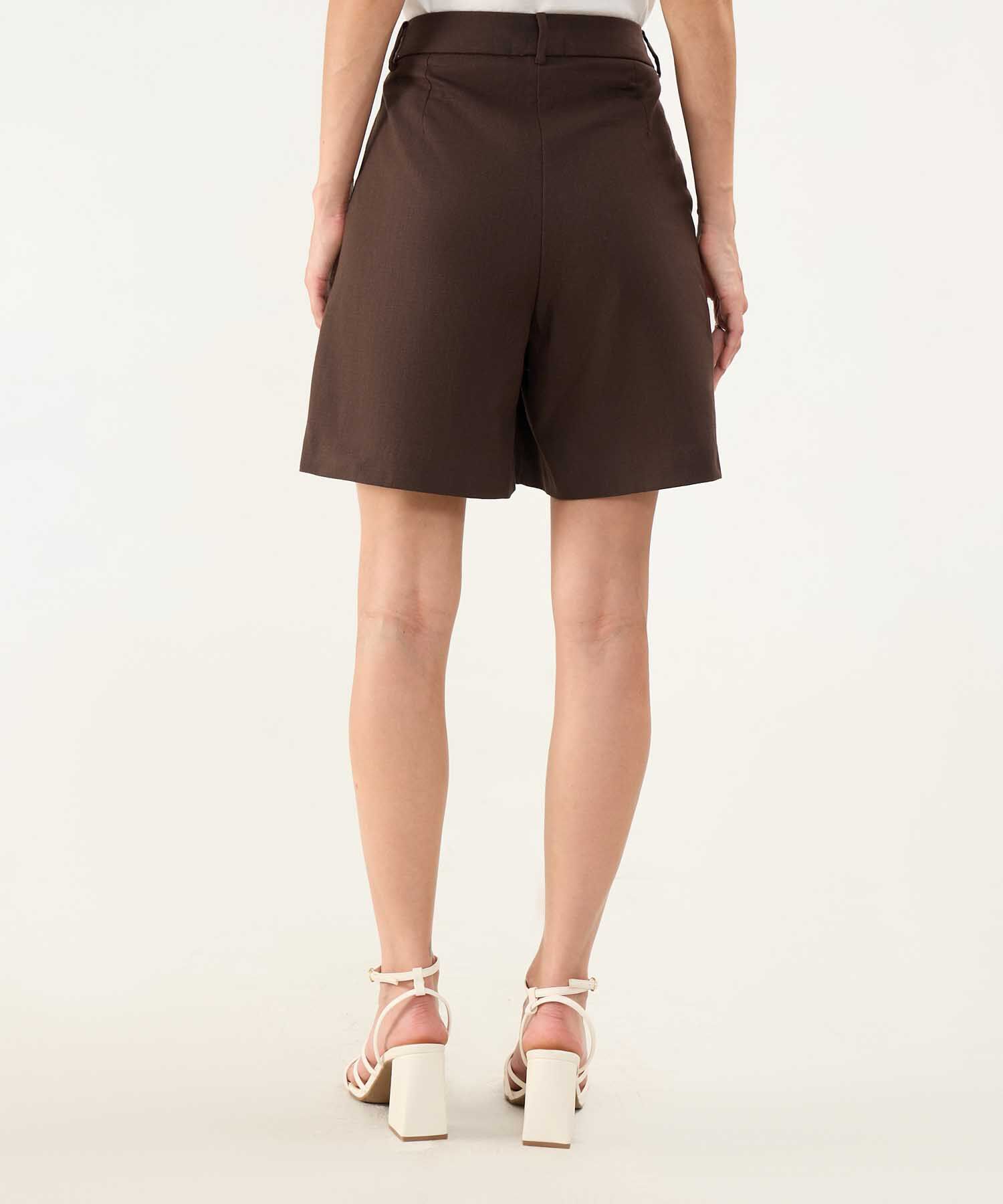 Short Casual Efecto Rústico