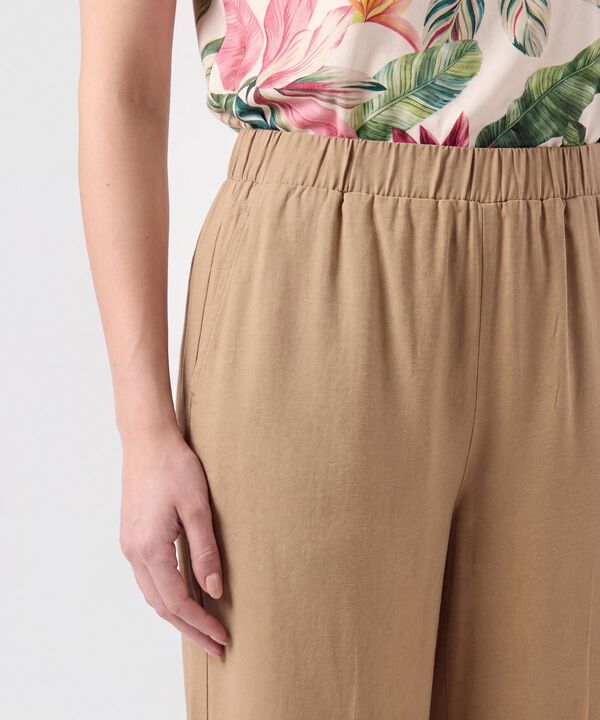 Pantal&oacute;n Fluido con Pretina Para Mujer