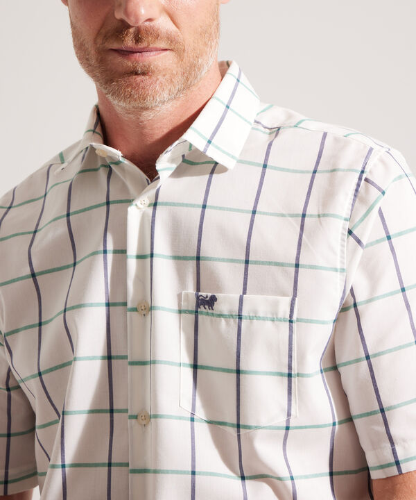 Camisa a Cuadros Manga Corta
