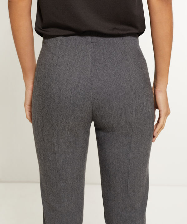 Leggings Con Pretina Incluida Y Vena
