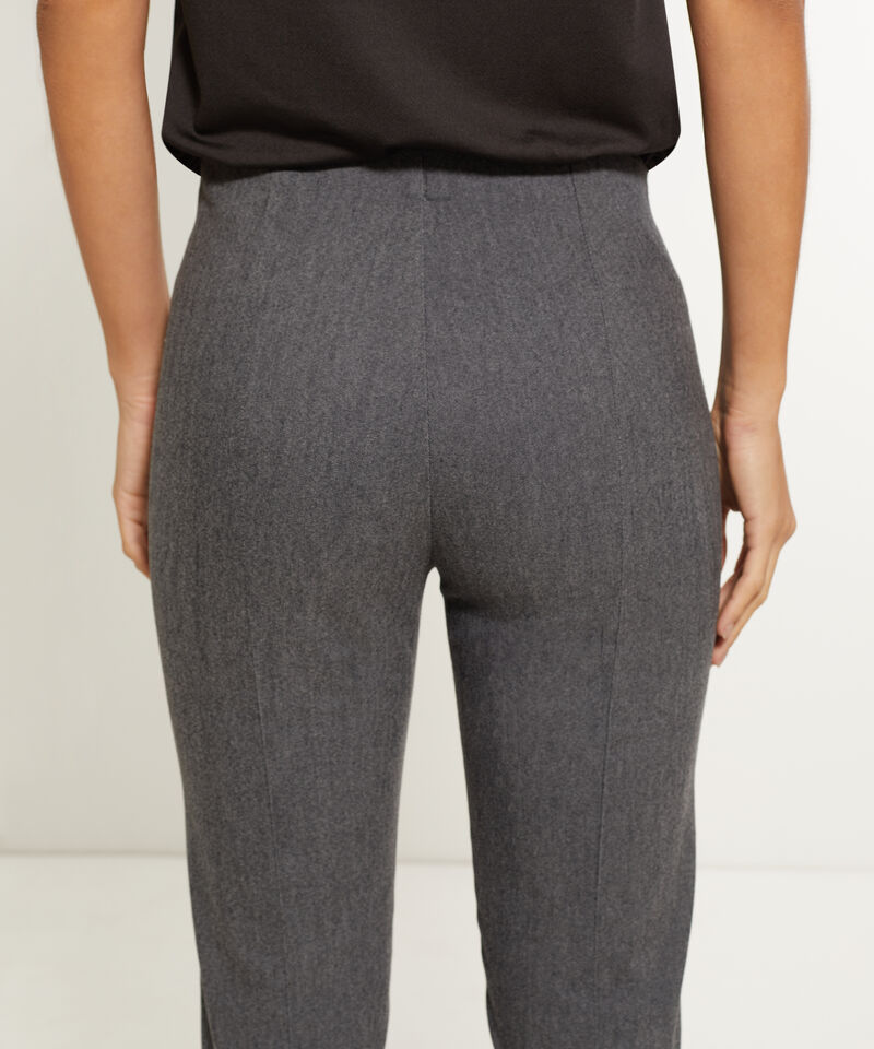 Leggings Con Pretina Incluida Y Vena