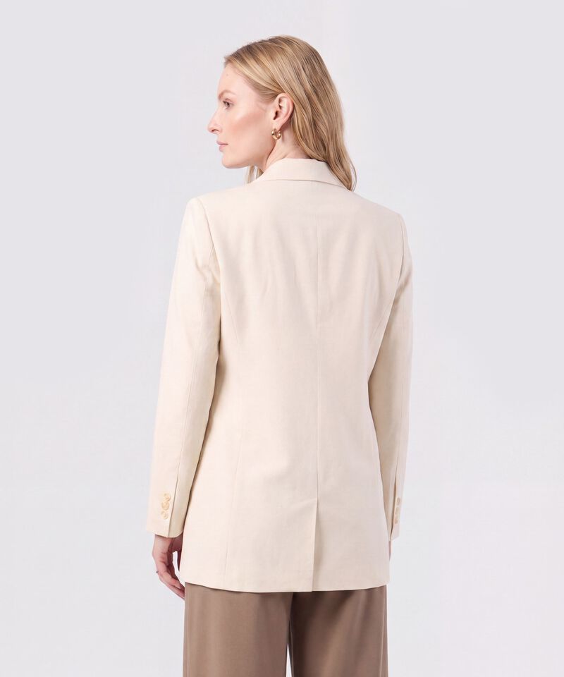 Blazer De Doble Botonadura Para Mujer