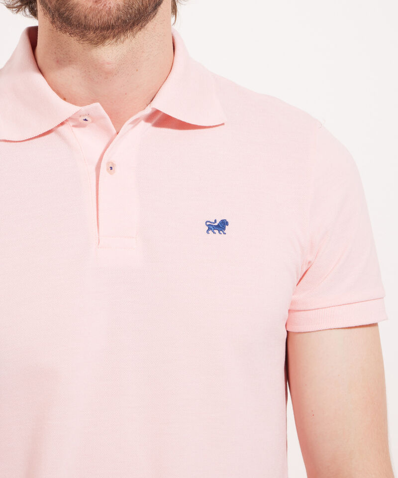 Polo Tejido Unicolor Cuello Y Pu&ntilde;os Tejidos,Sin Bolsillo Con Hiladillo.