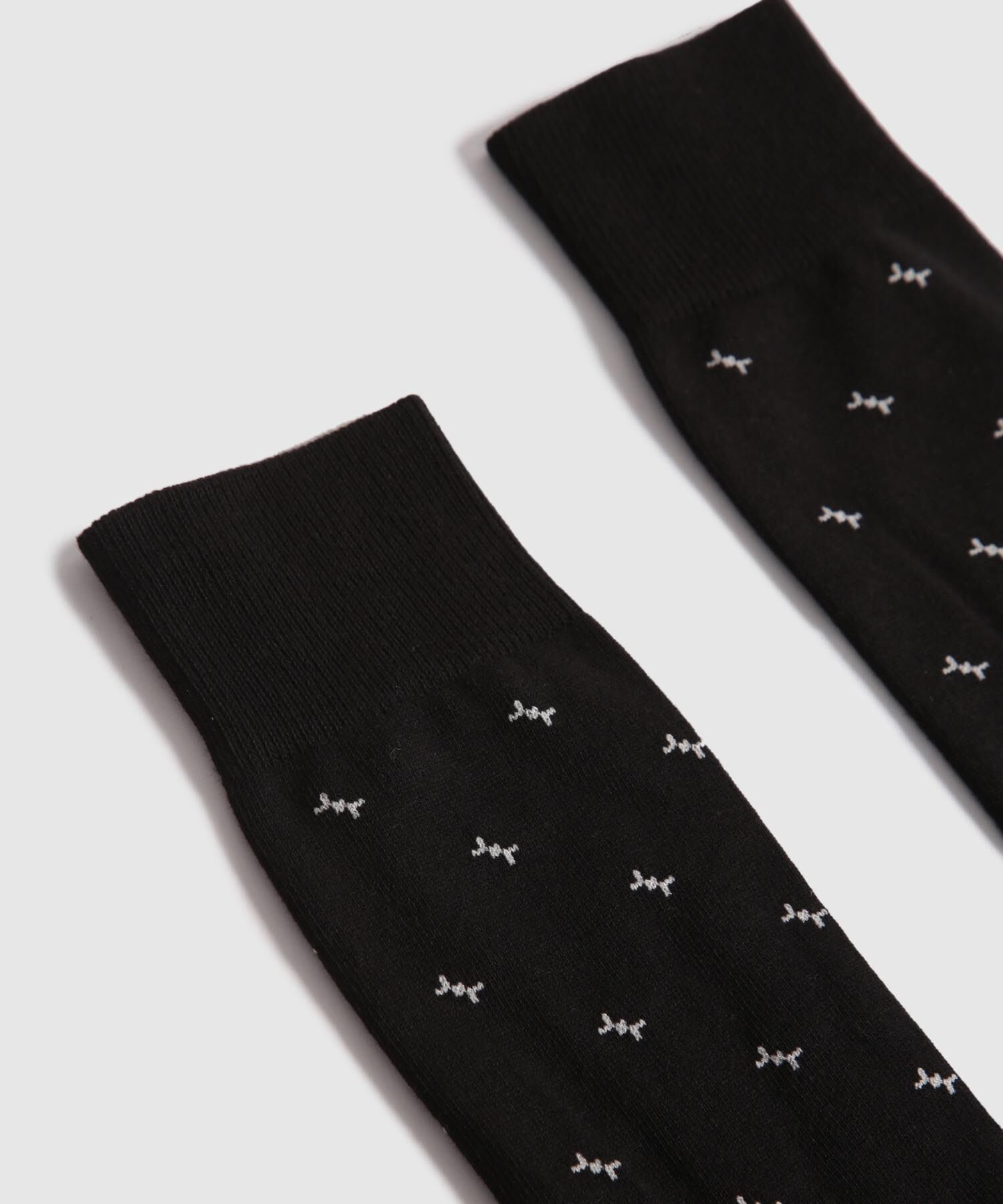 Medias Largas Estampado de Rombos