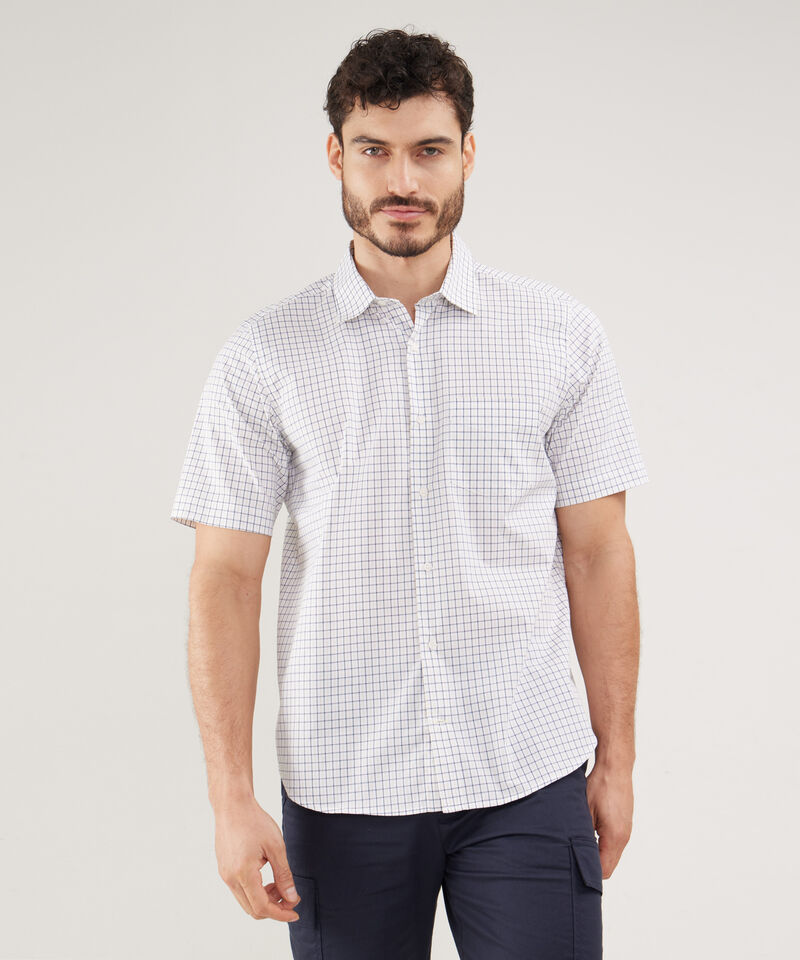 Camisa Manga Corta Cuello Formal