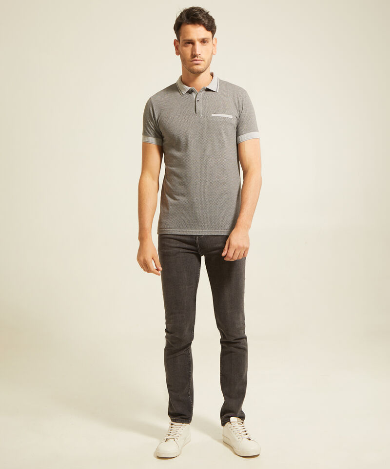 Jean Slim Tono Gris Oscuro