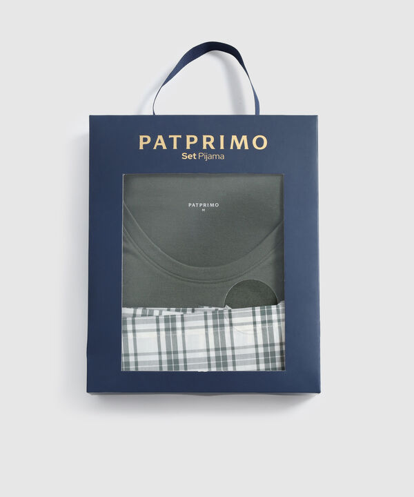 Pijama Corto / Corto Camiseta M/C Cuello Redondo / Pantaloneta Prete&ntilde;ida - Regalables