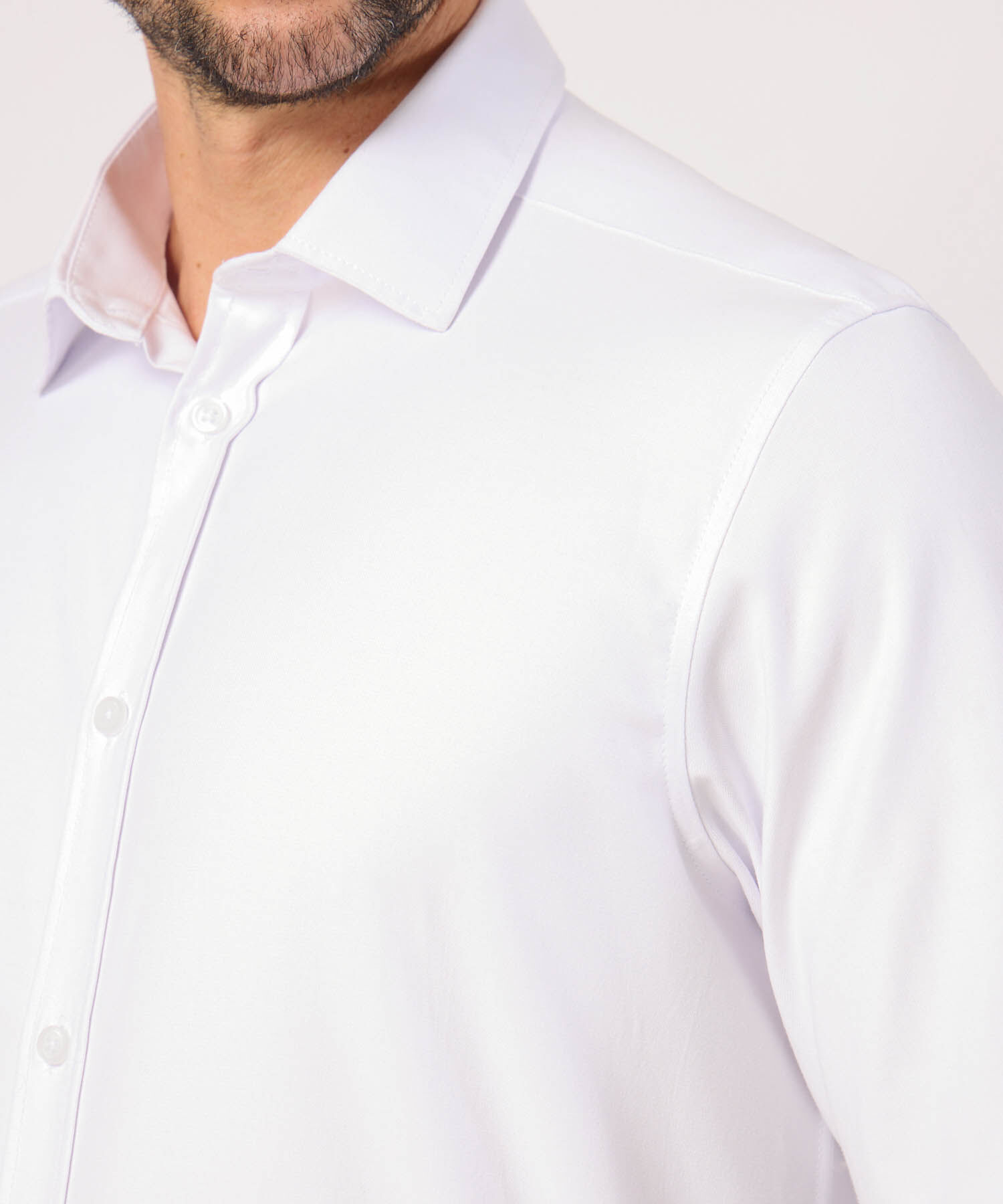 Camisa Manga Larga Unicolor 