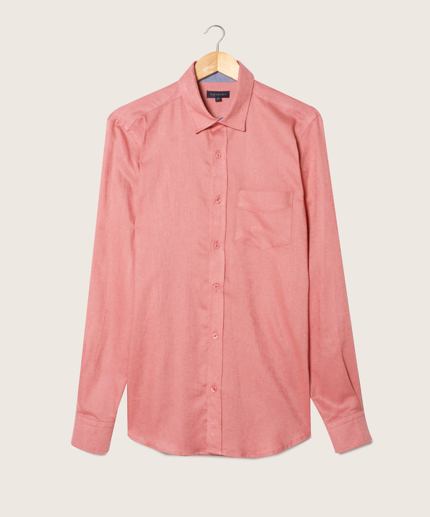 Camisa Unicolor Manga Larga