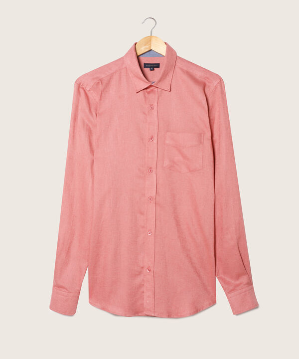 Camisa Unicolor Manga Larga