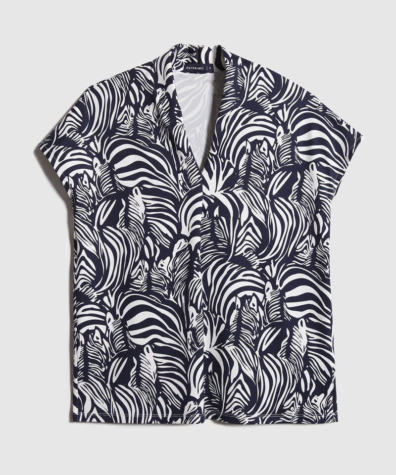 Camiseta Manga Corta Estampada
