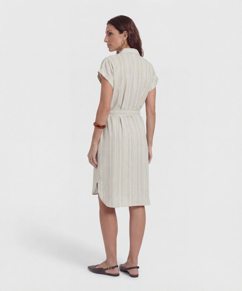 Vestido Camisero con Cintur&oacute;n para Mujer