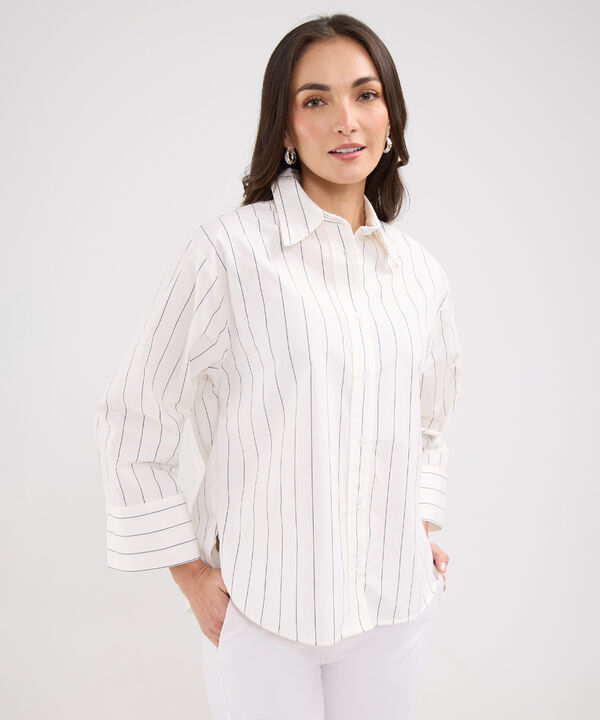 Camisa Manga Larga Preteñida.