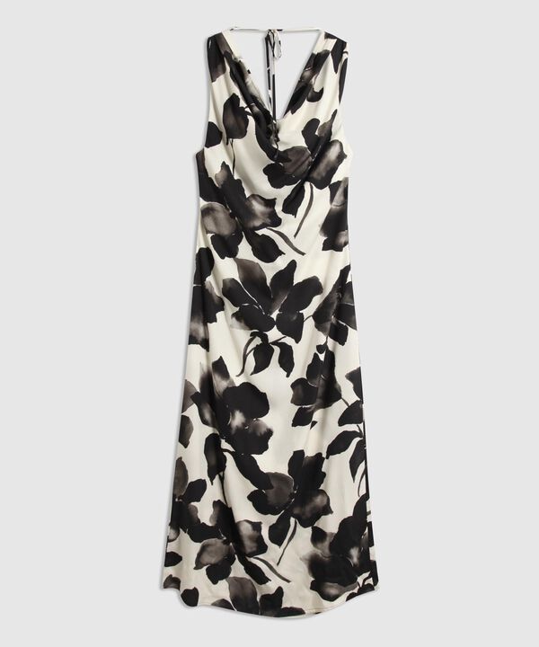 Vestido Sin Mangas Estampado  image number null