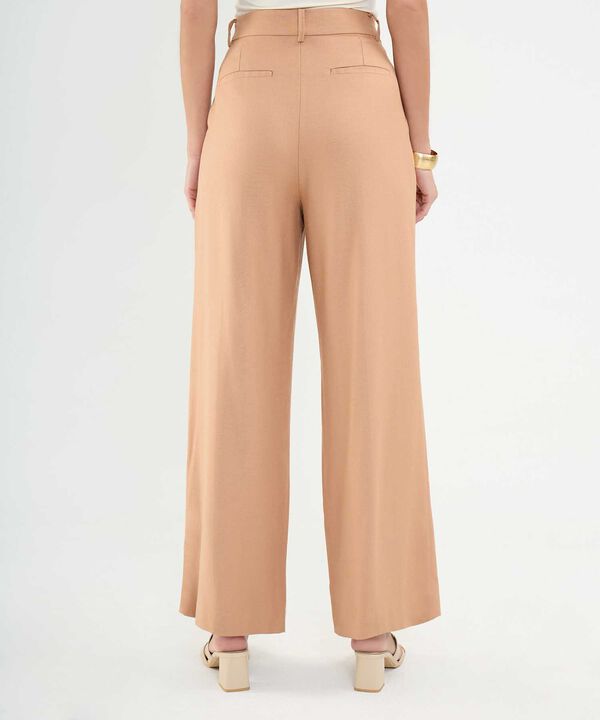 Pantalón en Efecto Lino