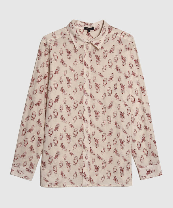 Blusa  Estampada Manga Larga image number null