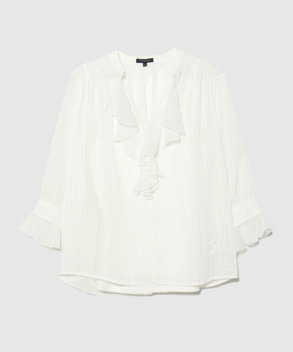 Blusa Manga ¾ en Velo