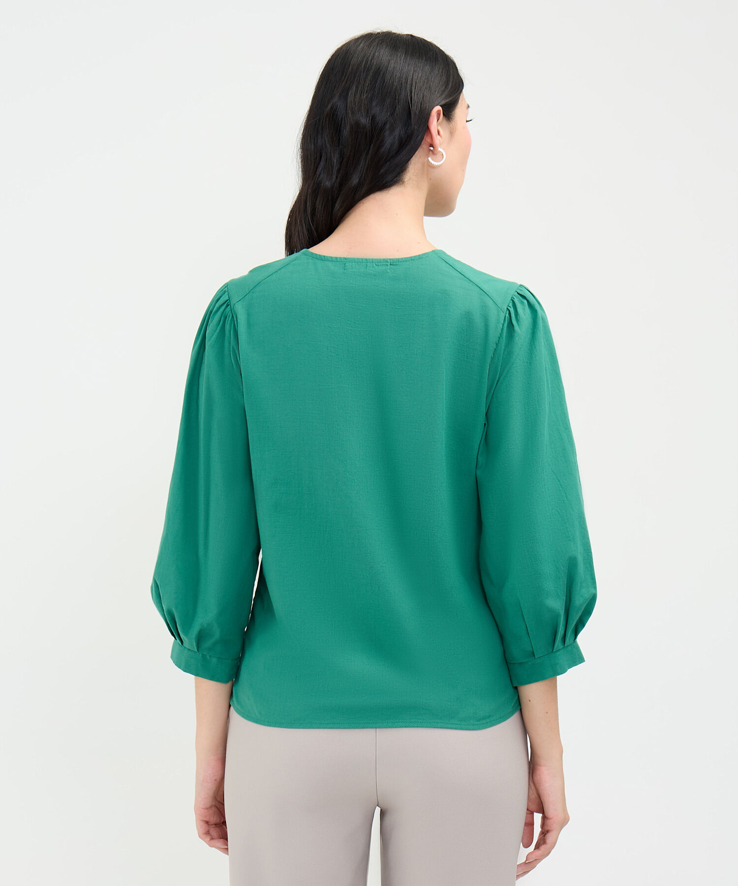 Blusa en Efecto Rústico