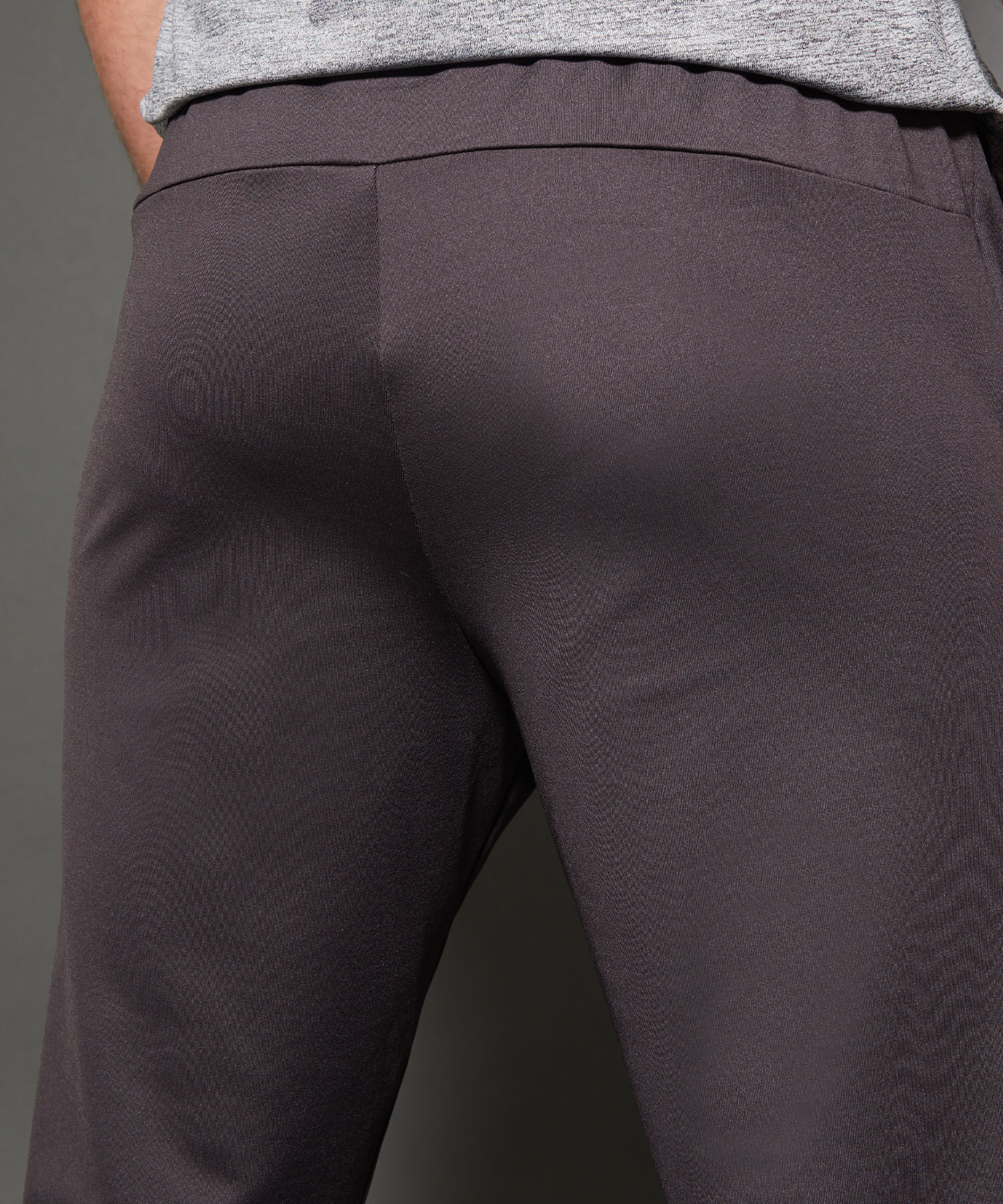 Pantalón Jogger Punto Unicolor Con Bolsillos, Cordón Ajustable Y Elástico Interno, Sport Líneas Patprimo