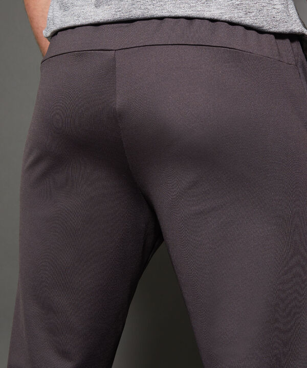 Pantalón Jogger Punto Unicolor Con Bolsillos, Cordón Ajustable Y Elástico Interno, Sport Líneas Patprimo