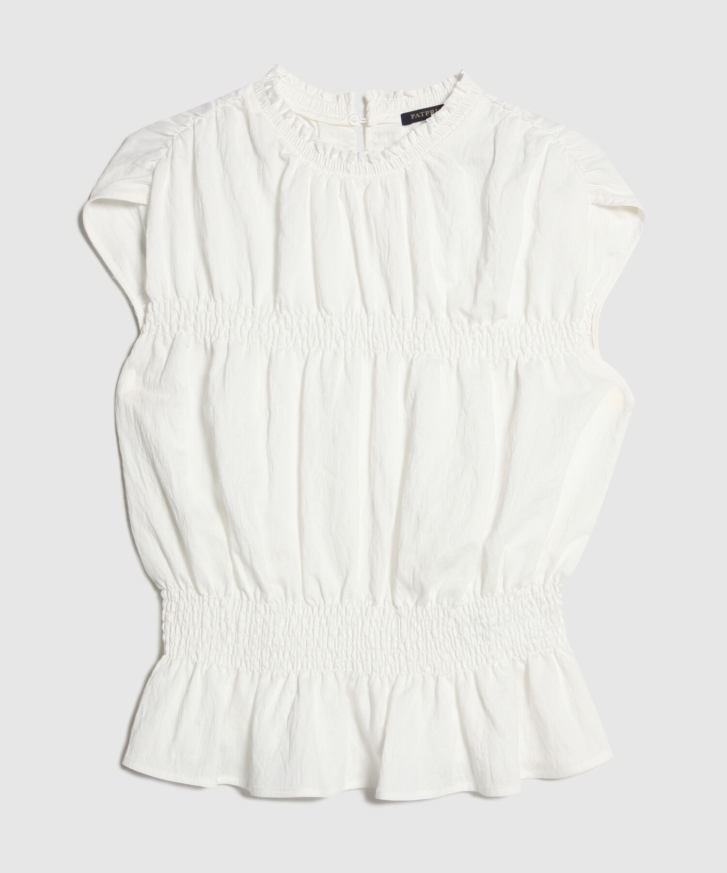 Blusa Manga Sisa Con Encauchado