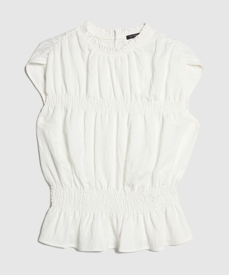 Blusa Manga Sisa Con Encauchado