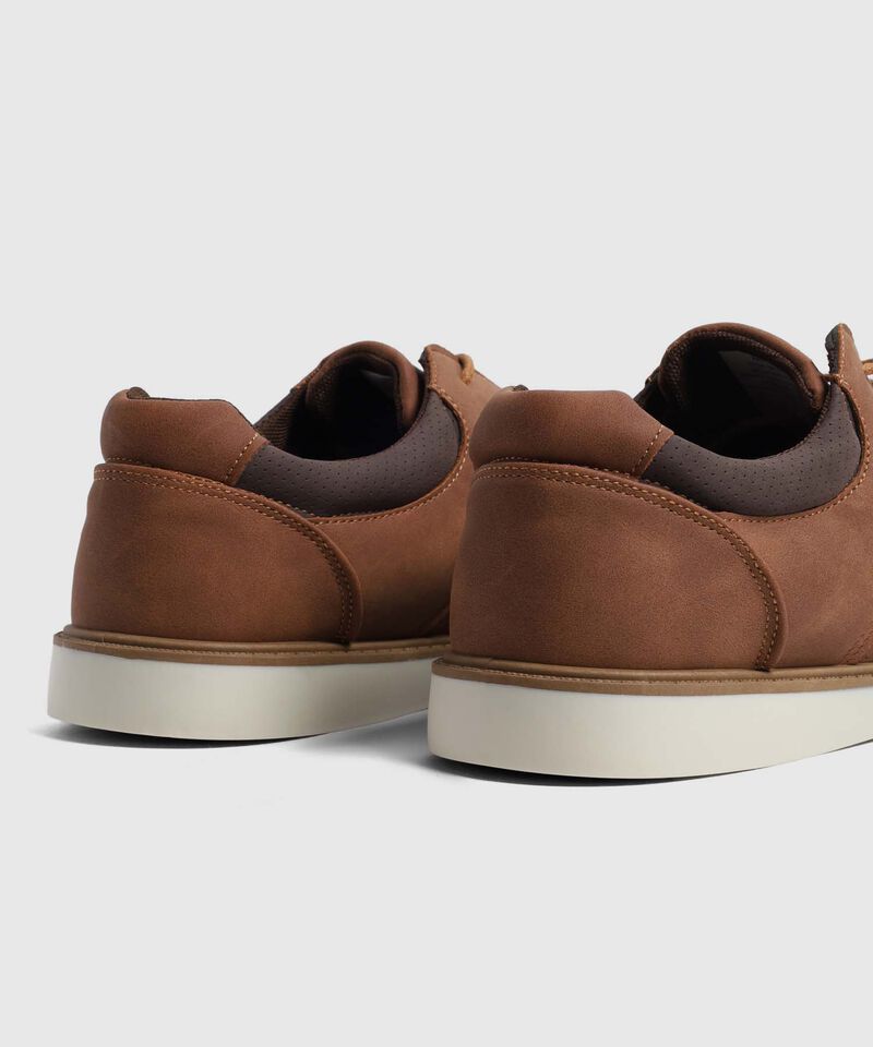 Zapatos Casuales de Cuero Liso para Hombre