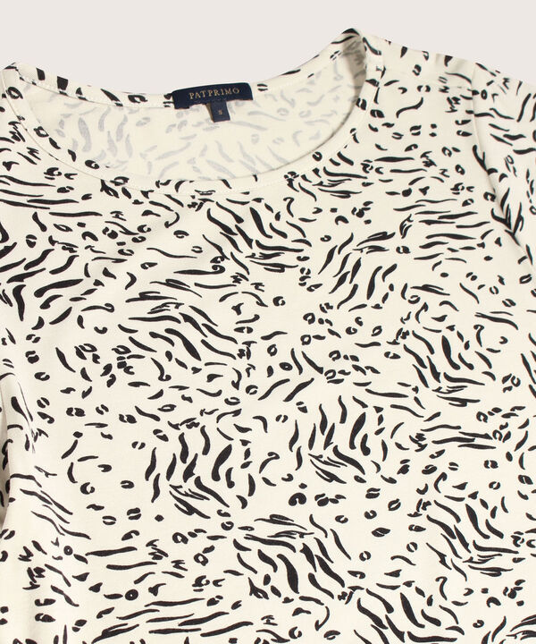 Camiseta Estampada Manga Corta
