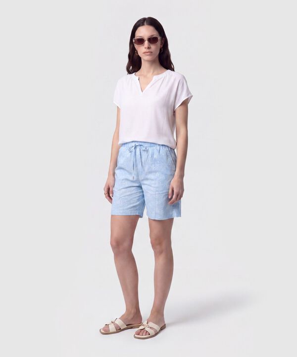 Bermuda Con Cord&oacute;n Ajustable Para Mujer