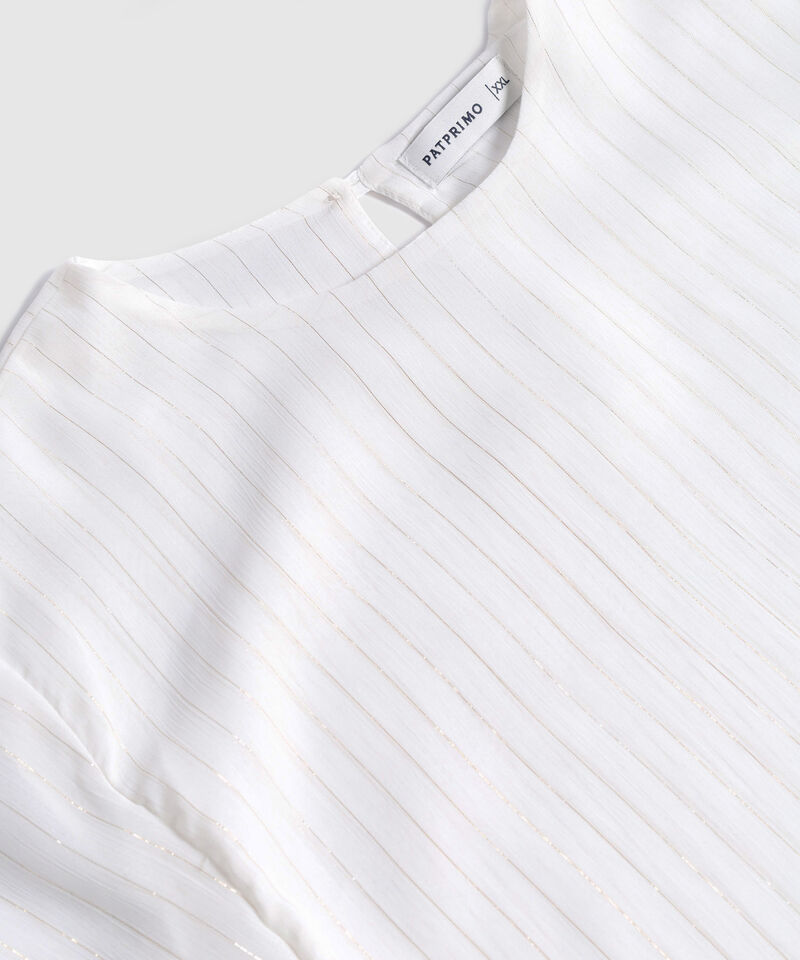 Blusa Para Mujer Diseño Estructurado Sin Manga