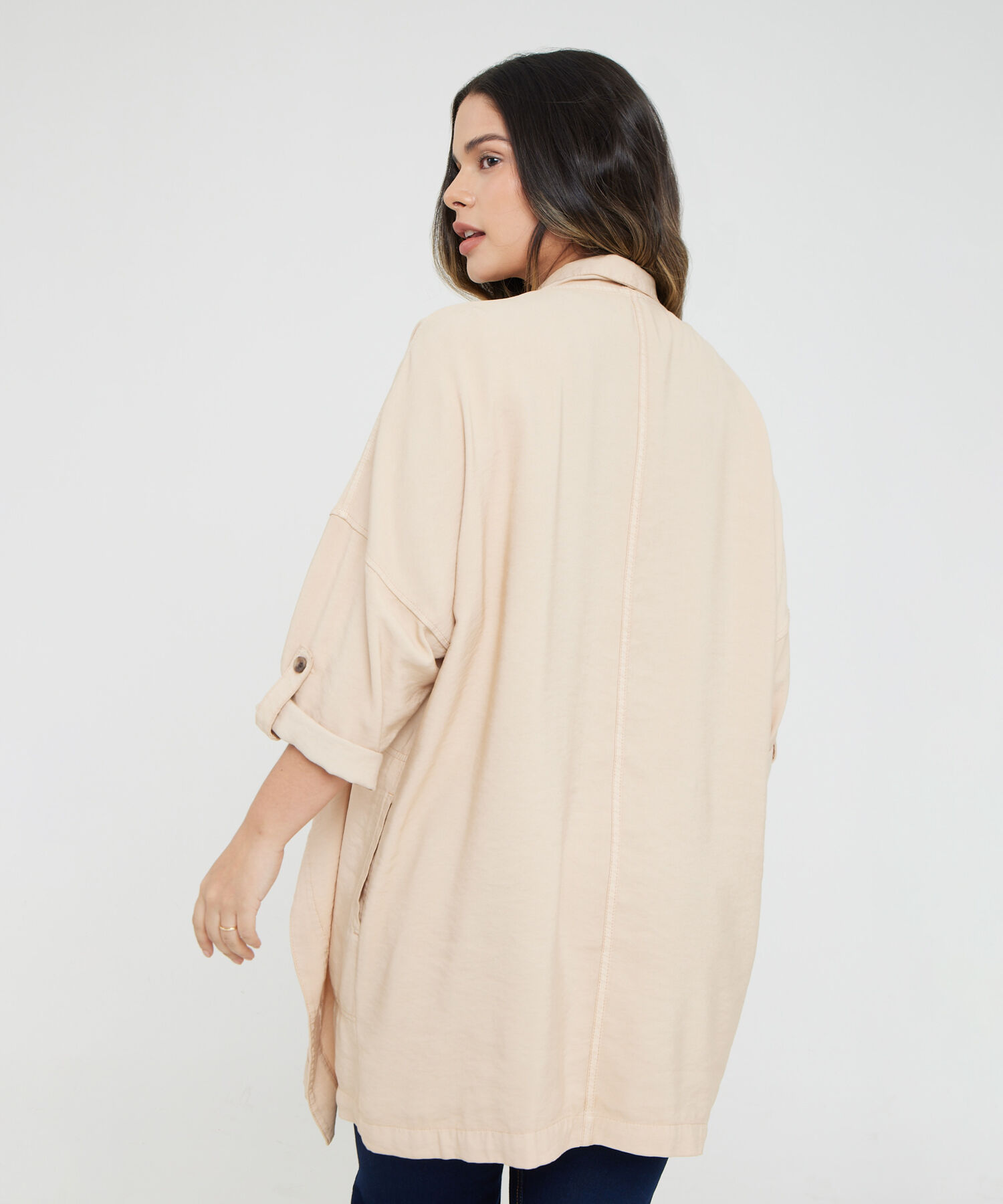 Chaqueta Manga Larga Con Charretera