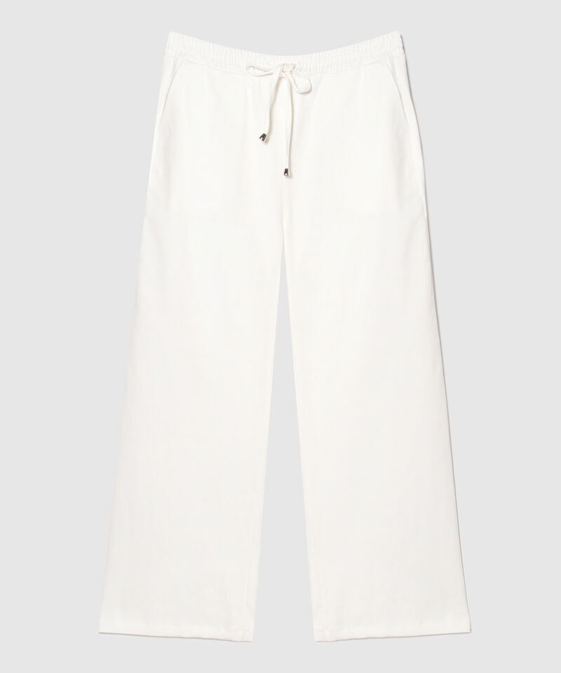 Pantal&oacute;n Fluido con Cord&oacute;n Ajustable Para Mujer