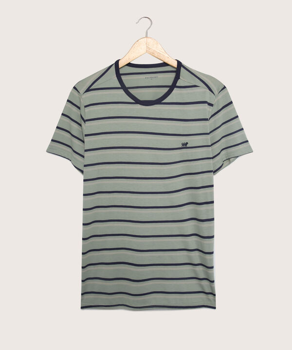 Camiseta Preteñida Manga Corta