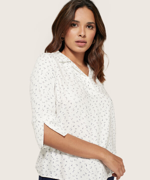 Camisa Manga 3/4 Estampada
