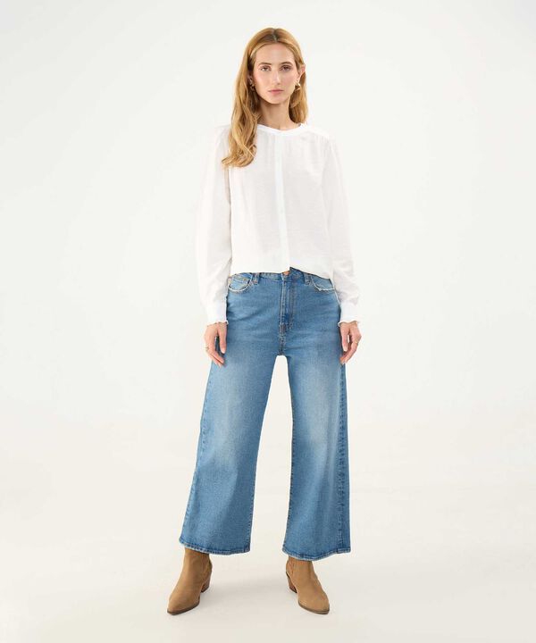 Blusa Cuello Mao image number null