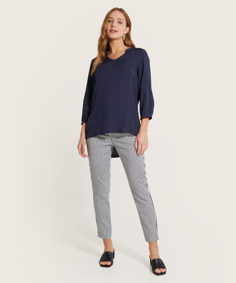 Pantalon Clasico Estampado