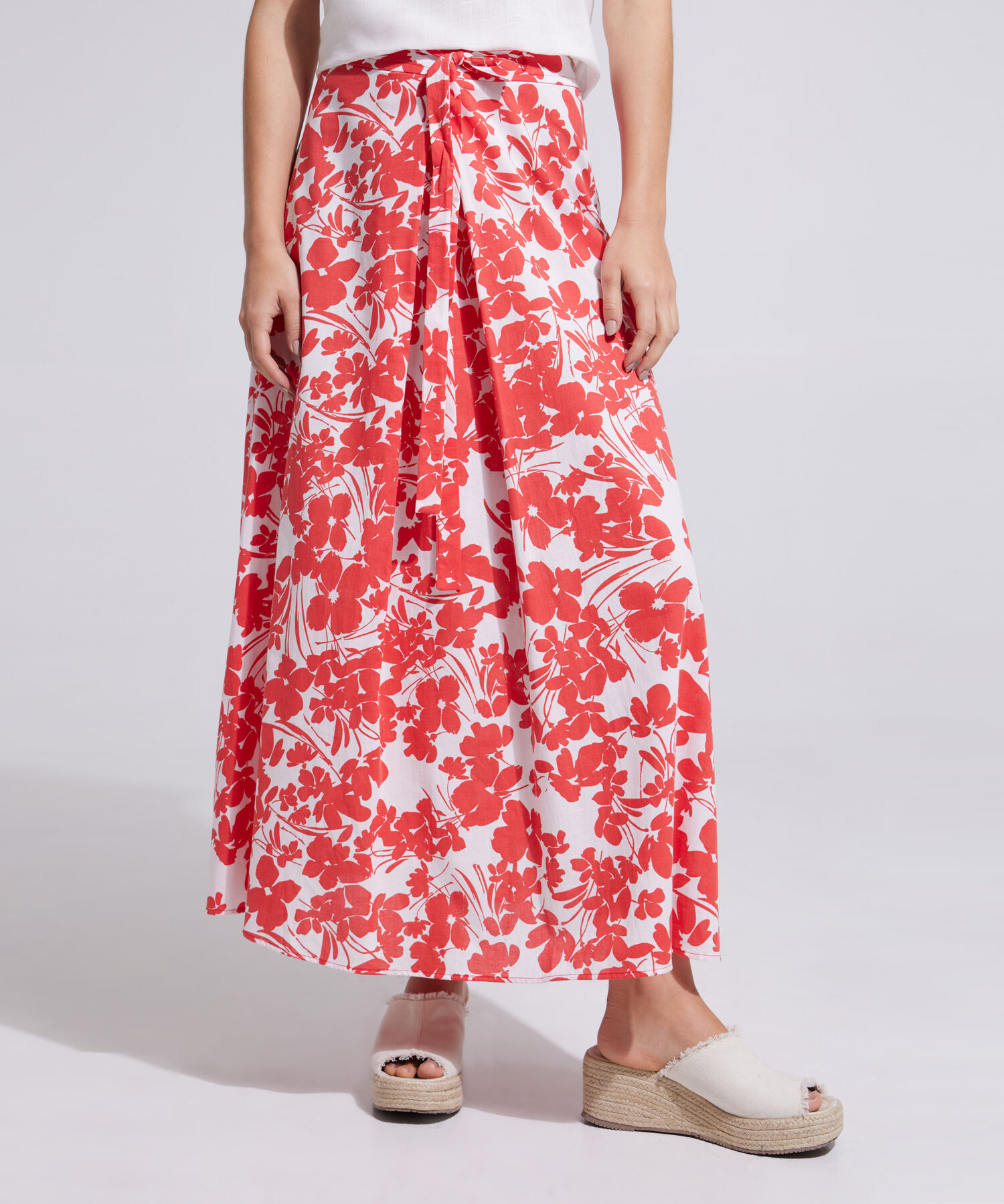 Falda Estampada Maxi
