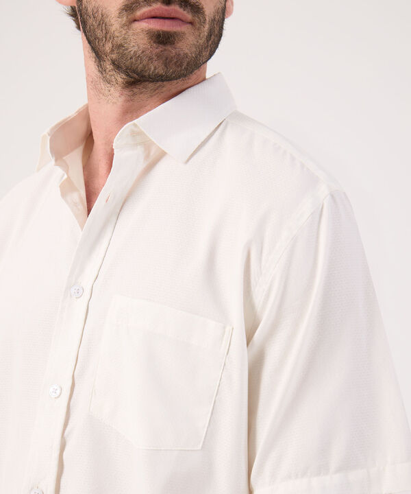 Camisa con Estampado de Puntos image number null