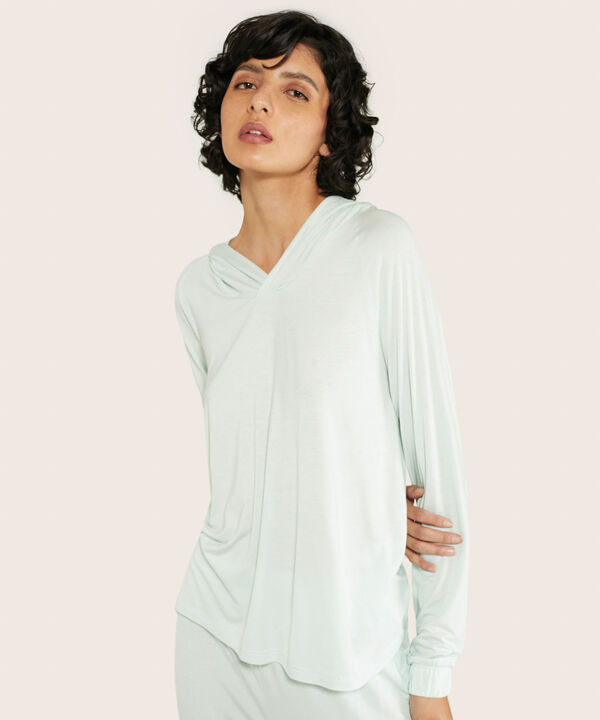 Buzo Hoodie Liviano Unicolor