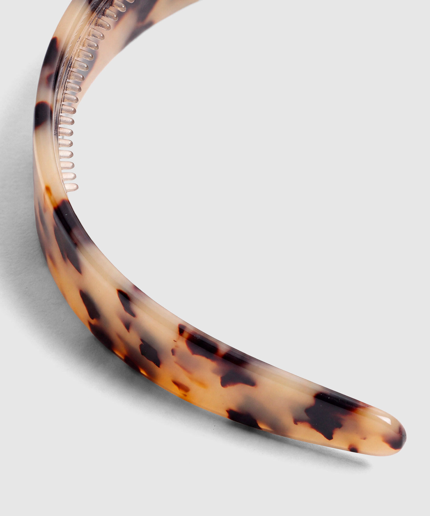 Diadema Delgada Con Dientes Mujer