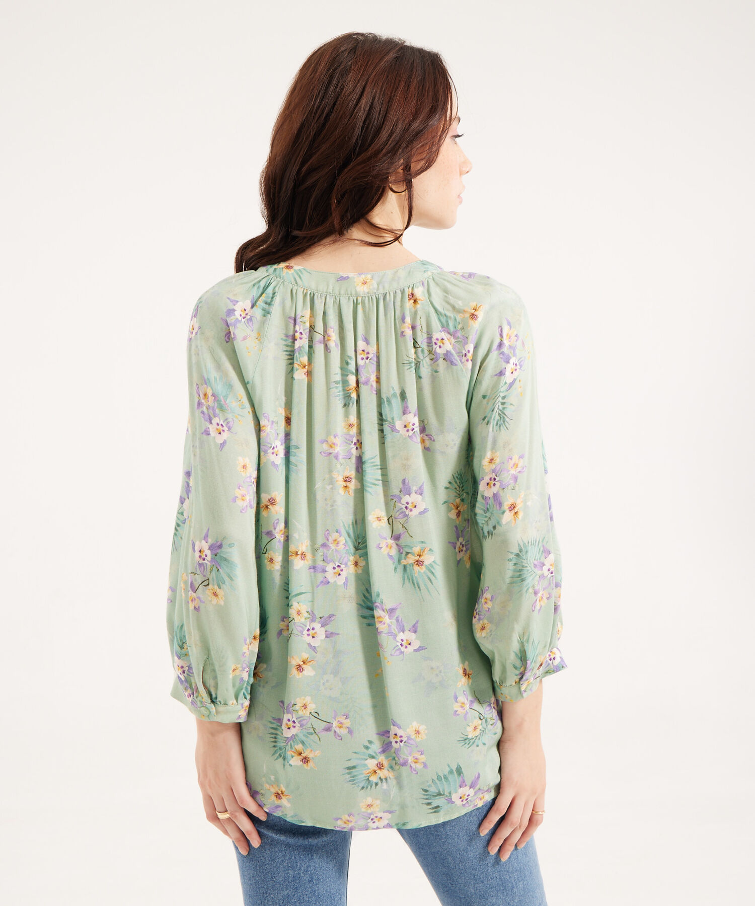 Blusa con Estampado Floral