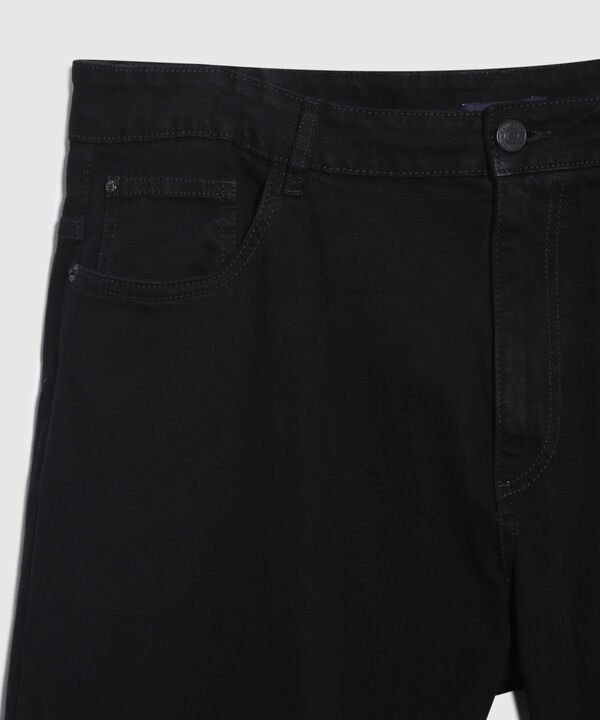 Jeans Regular Stretch Tono Negro image number null