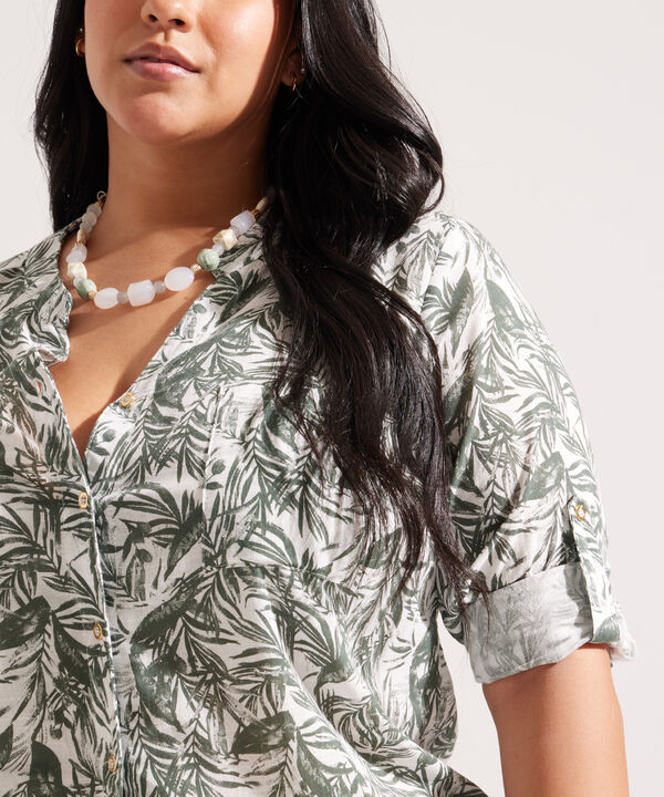 Blusa Manga 3/4  Estampada image number null