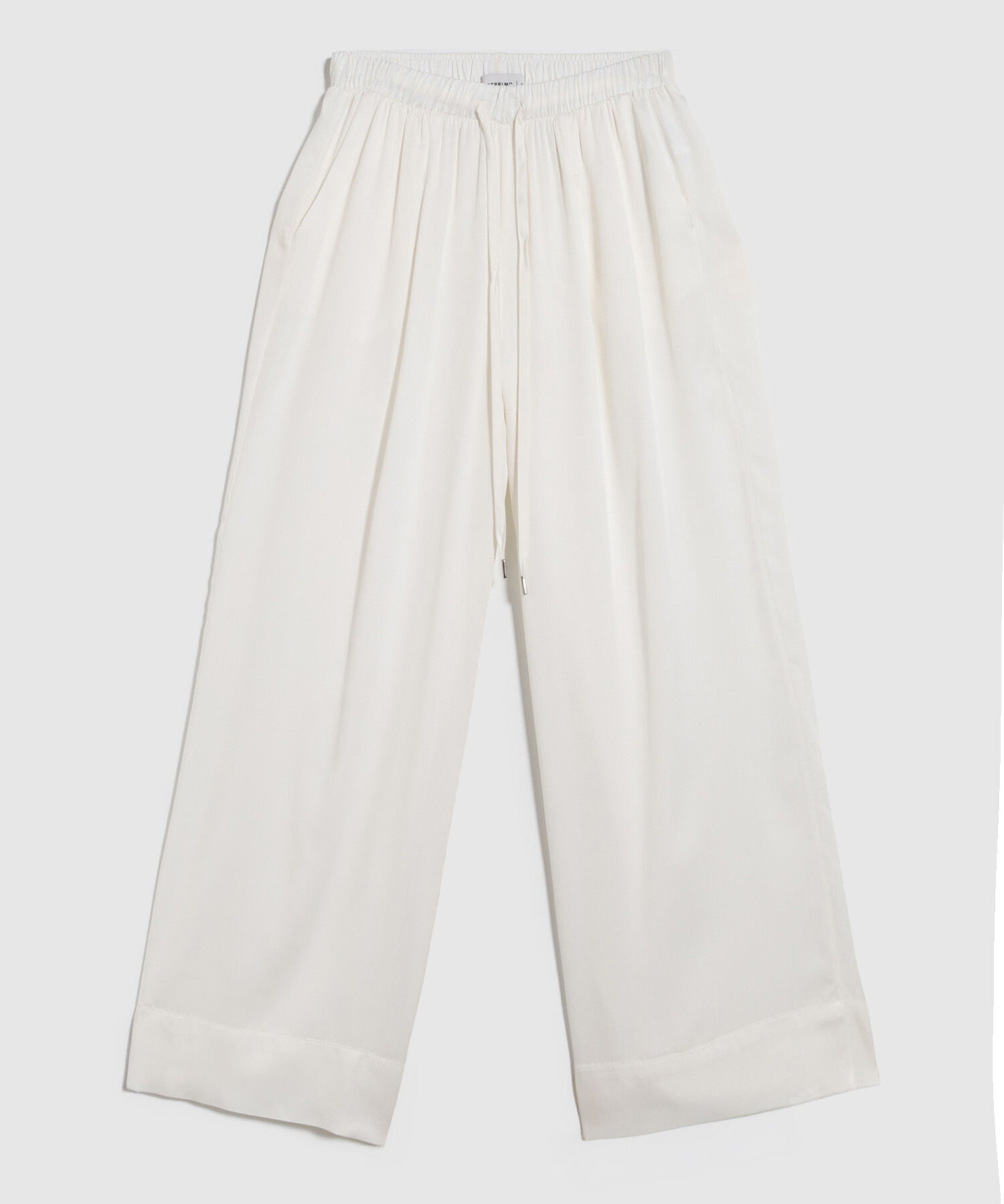 Pantalón Fluido Con Pretina Resortada