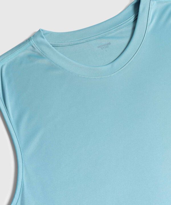 Camiseta Deportiva Unicolor  image number null