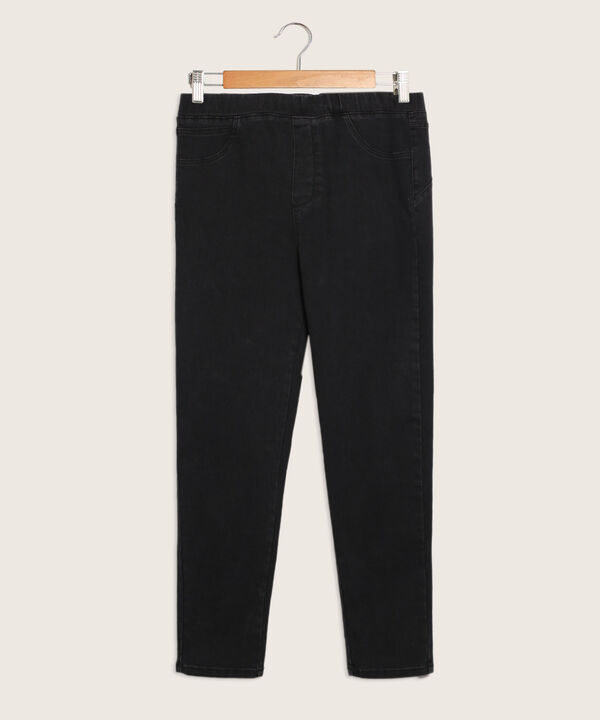 Leggings Tipo Jean Alba Tono Gris