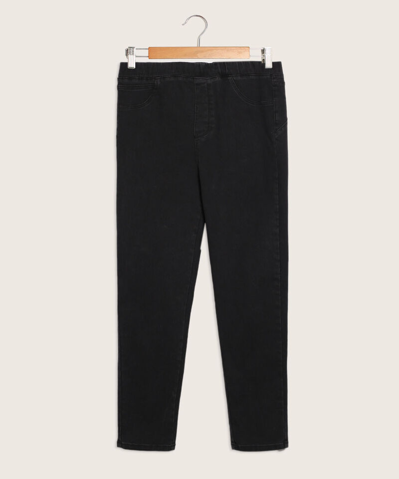 Leggings Tipo Jean Alba Tono Gris