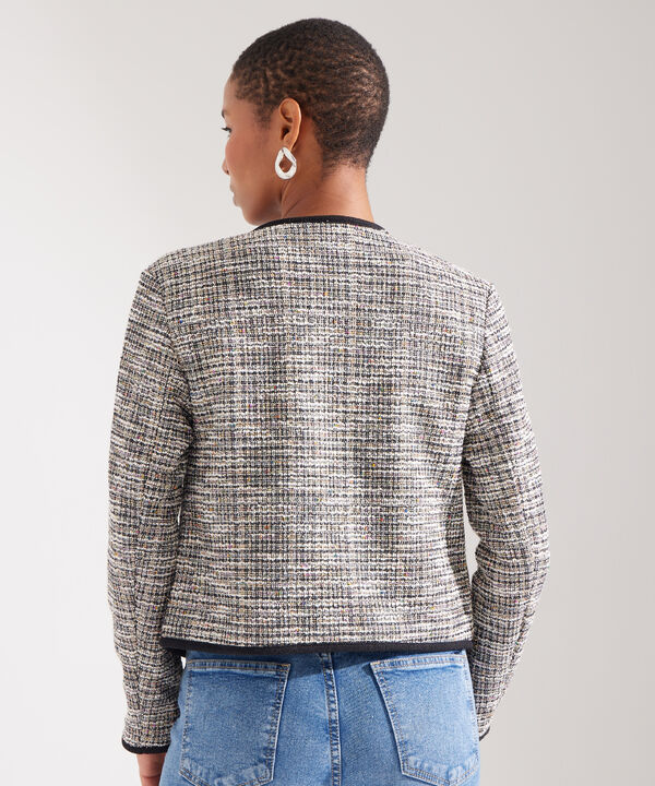 Chaqueta Tipo Chanel en Jacquard