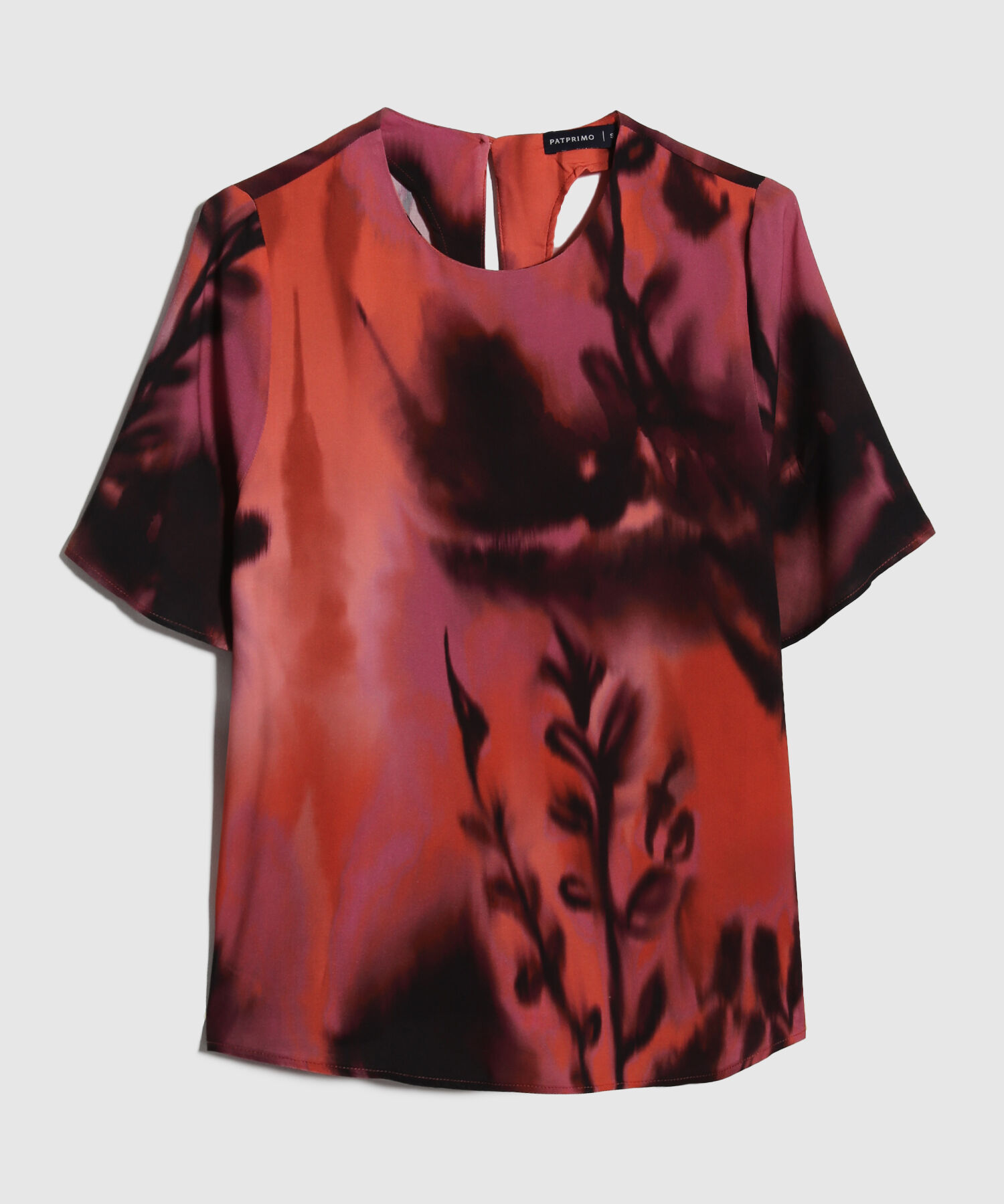 Blusa Estampada En Degrade