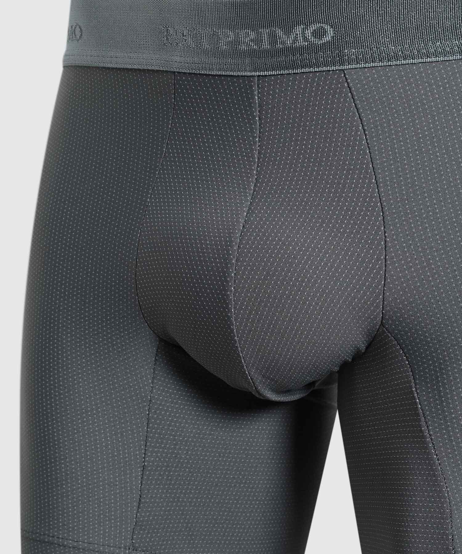 B&oacute;xer Medio Con Micropuntos Para Hombre